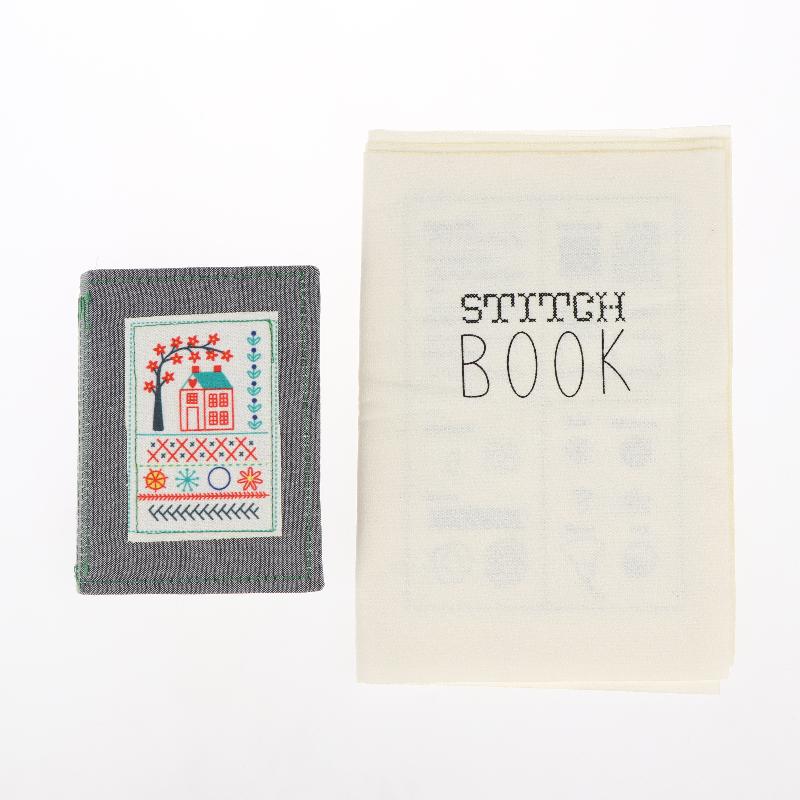 Embroidery Guide Book - หนังสือสอนปักลายปักผ้า ปกผ้าทำมือสุดน่ารัก พร้อมแบบฝึกหัดง่ายๆ สำหรับผู้เริ่มต้นงานฝีมือ DIY เหมาะเป็นของขวัญ