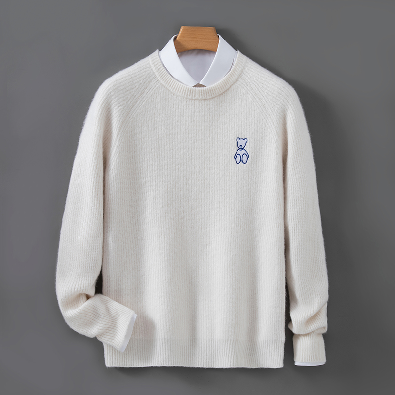เสื้อสเวตเตอร์ผู้ชายคอโอปักลาย - Embroidery In Australia บทวิจารณ์และราคา