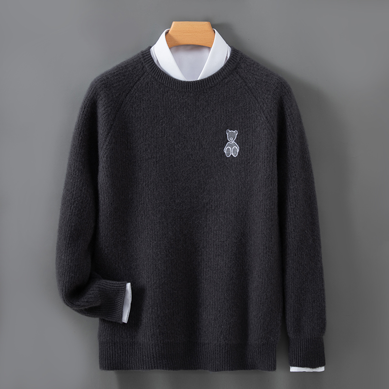 เสื้อสเวตเตอร์ผู้ชายคอโอปักลาย - Embroidery In Australia บทวิจารณ์และราคา