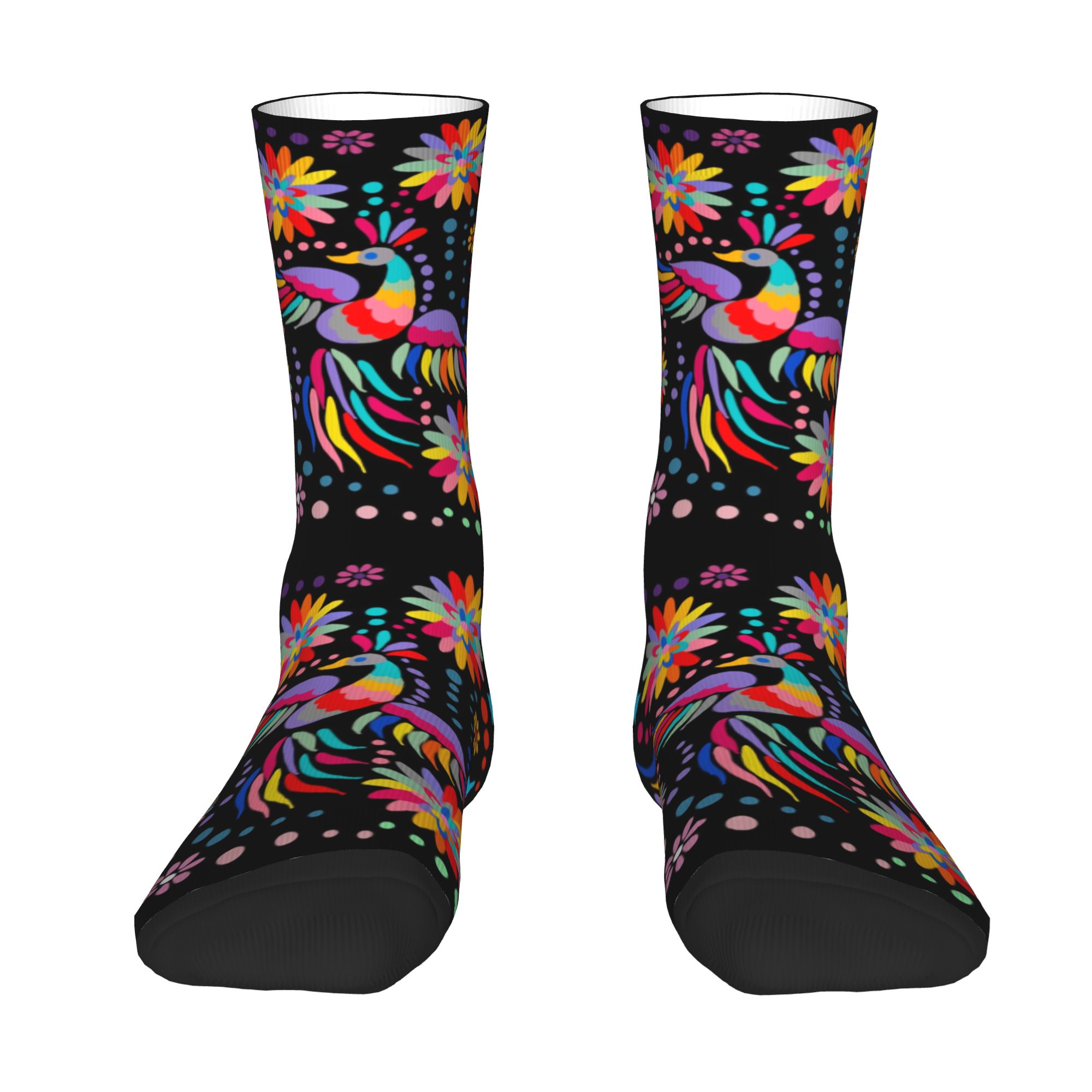 ถุงเท้าลายดอกไม้เม็กซิกันพิมพ์ - Embroidery Print บทวิจารณ์และราคา