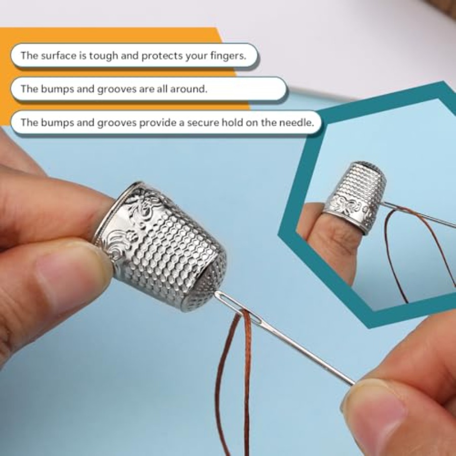ปลอกนิ้ว ZMAAGG สำหรับเย็บมือ, - Embroidery And Quilting บทวิจารณ์และราคา