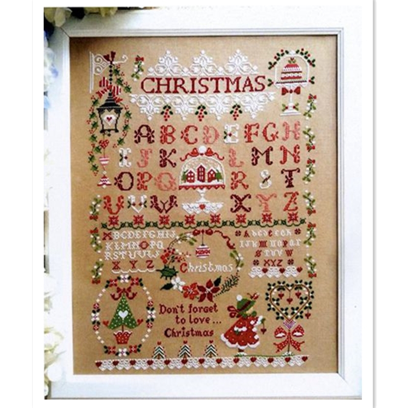 สาวคริสต์มาส CROSS Stitch ชุด  - Embroidery Xmas Designs บทวิจารณ์และราคา