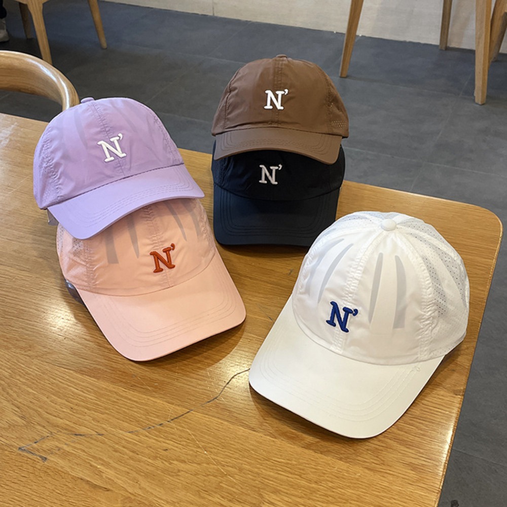 หมวกเบสบอลปักตัวอักษร N แห้งเร - Embroidery Letter N บทวิจารณ์และราคา