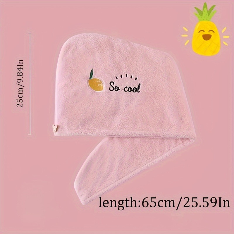 ผ้าโพกผมซับน้ำเร็วสำหรับผู้หญิ - Embroidery Towel บทวิจารณ์และราคา