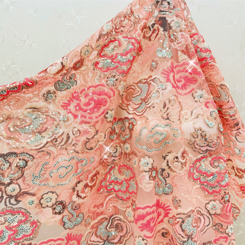 2 หลา/ล็อต ผ้าลูกไม้ปักลายดอกไ - Embroidery Gradient บทวิจารณ์และราคา