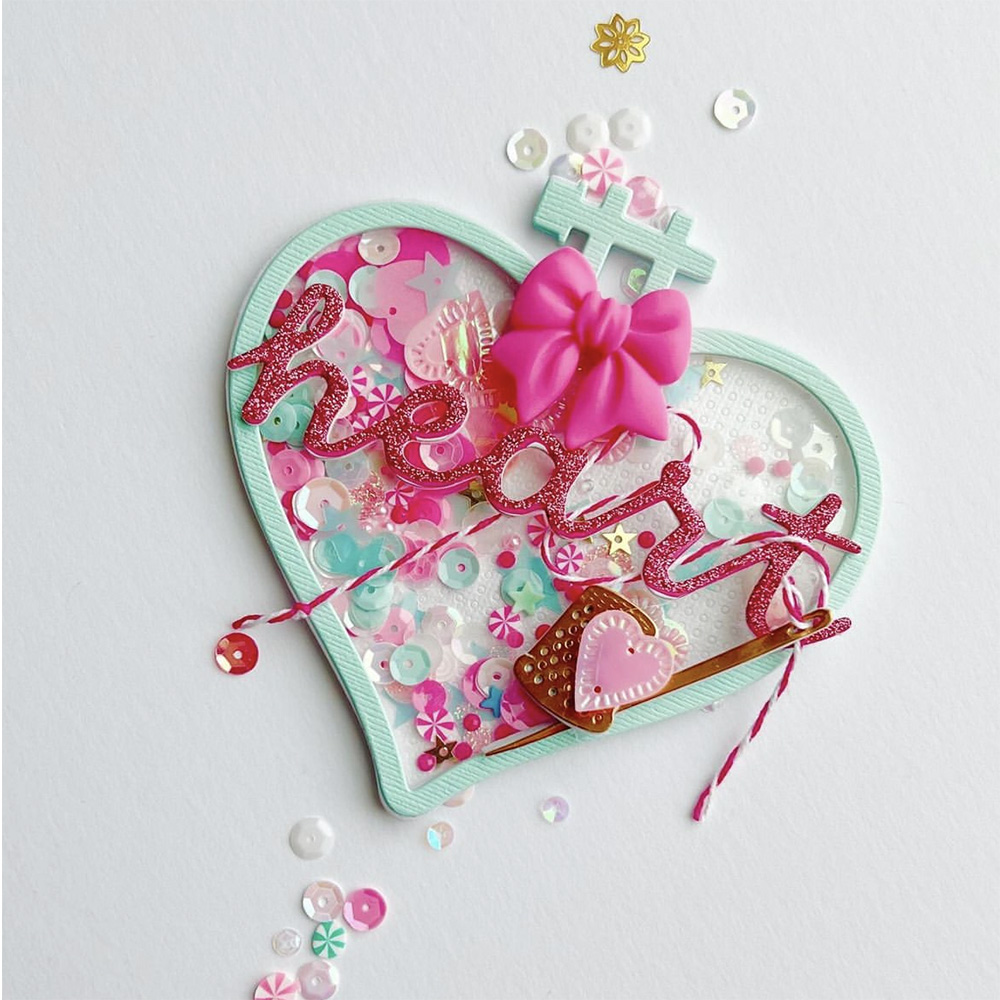 ห่วงโลหะรูปหัวใจสำหรับปักลายฉล - Embroidery Zone บทวิจารณ์และราคา
