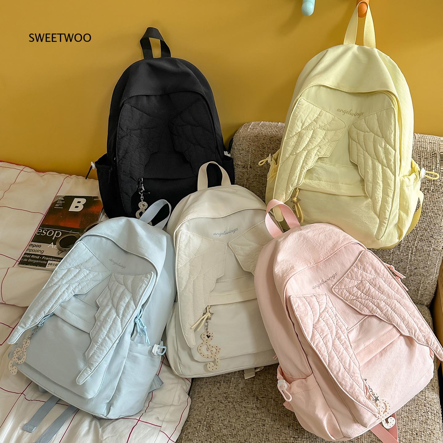 กระเป๋าเป้สะพายหลังผู้หญิงสีชม - Embroidery And Quilting บทวิจารณ์และราคา