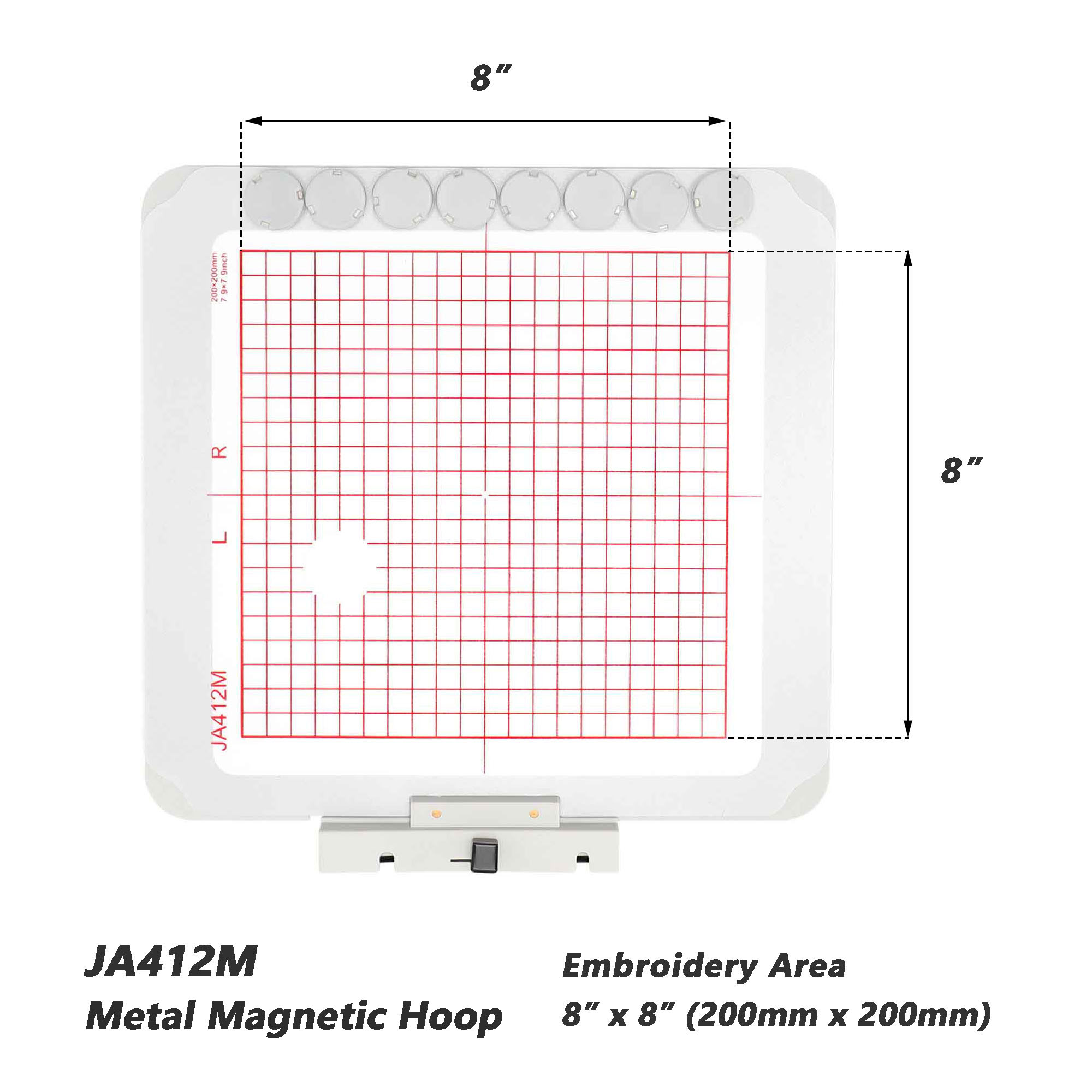 Magnetic Hoop สําหรับ Janome M - Embroidery Zone บทวิจารณ์และราคา