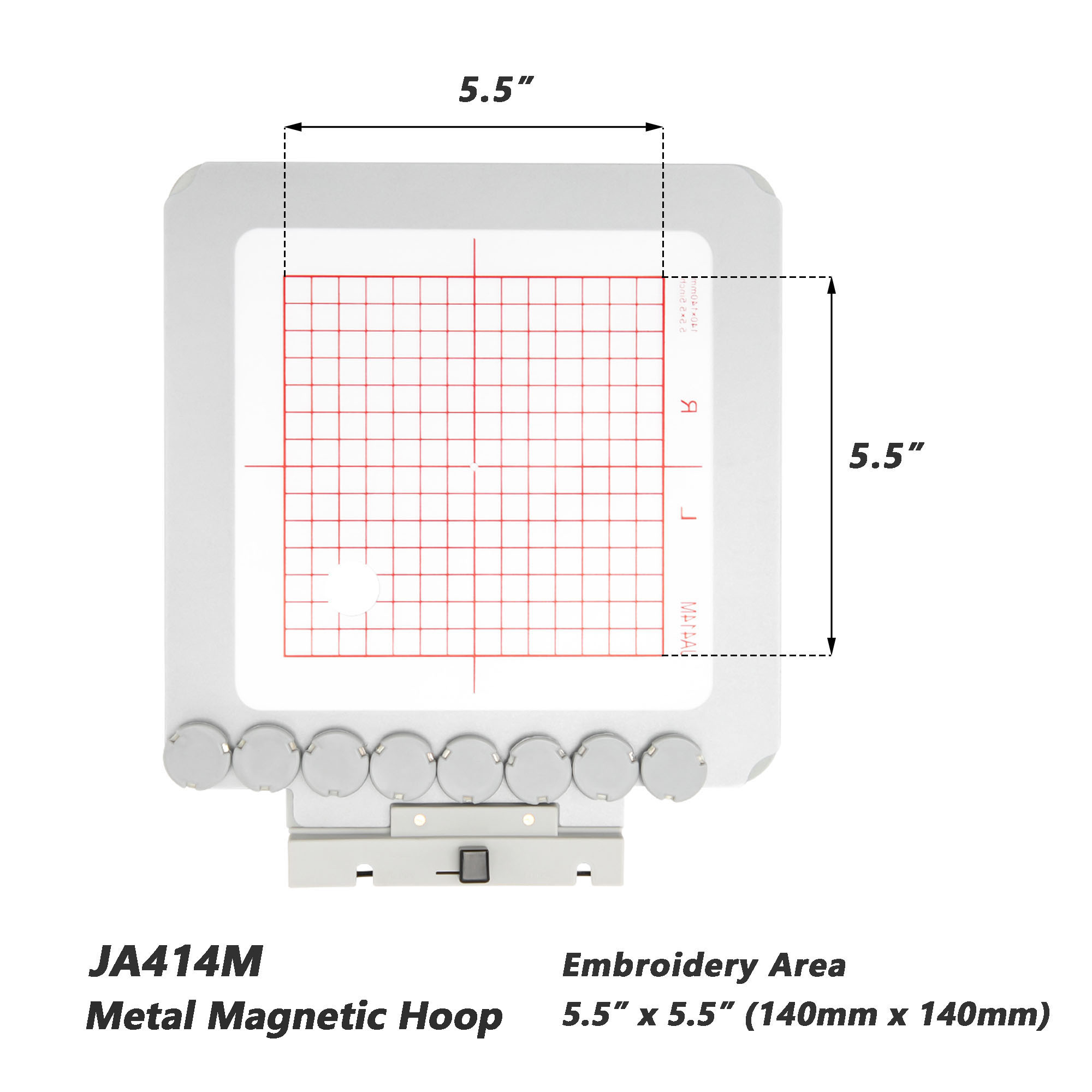 Magnetic Hoop สําหรับ Janome M - Embroidery Zone บทวิจารณ์และราคา