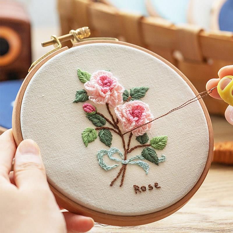ห่วงปักผ้าไม้บีชคุณภาพสูง 1 ชิ - Embroidery Zone บทวิจารณ์และราคา