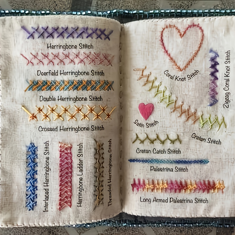 สมุดแบบฝึกหัดเย็บผ้า, เข็มปักผ - Embroidery Guide Book บทวิจารณ์และราคา