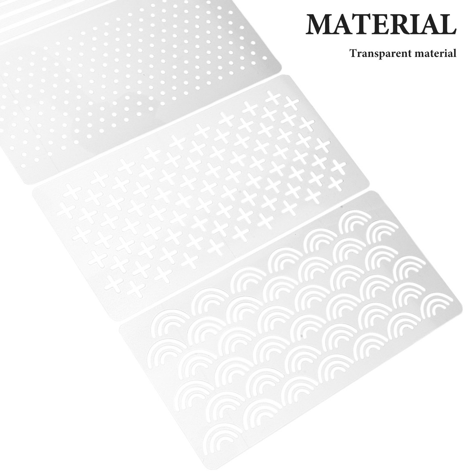 แม่แบบควิลท์อะคริลิกใส 4 ชิ้น  - Embroidery And Quilting บทวิจารณ์และราคา