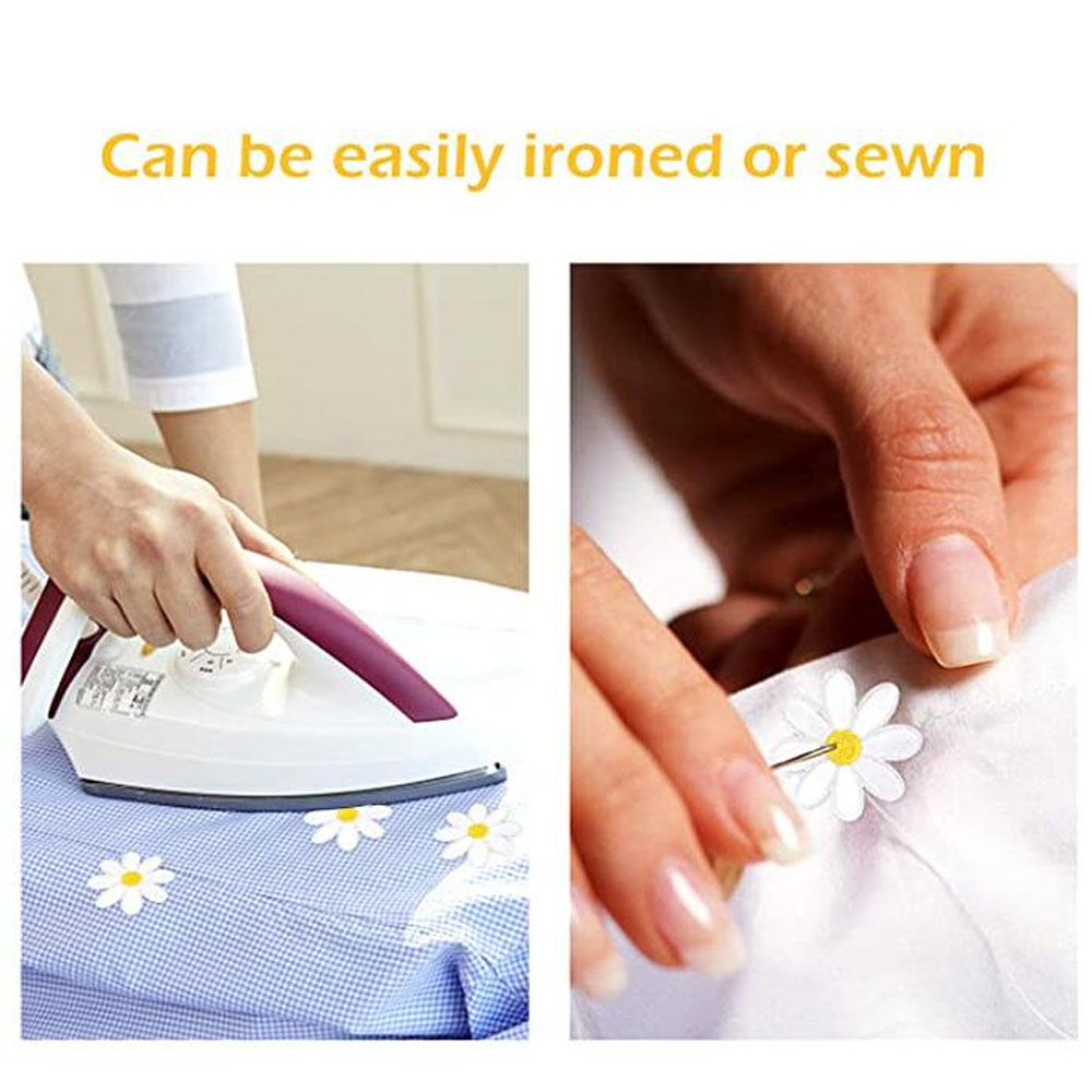 แพทช์รูปดอกเดซี่ 10 ชิ้น สำหรั - Embroidery Daisy Flower บทวิจารณ์และราคา
