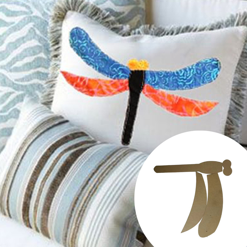 เทมเพลตควิลท์แมลงปอ รูปแบบการต - Embroidery And Quilting บทวิจารณ์และราคา