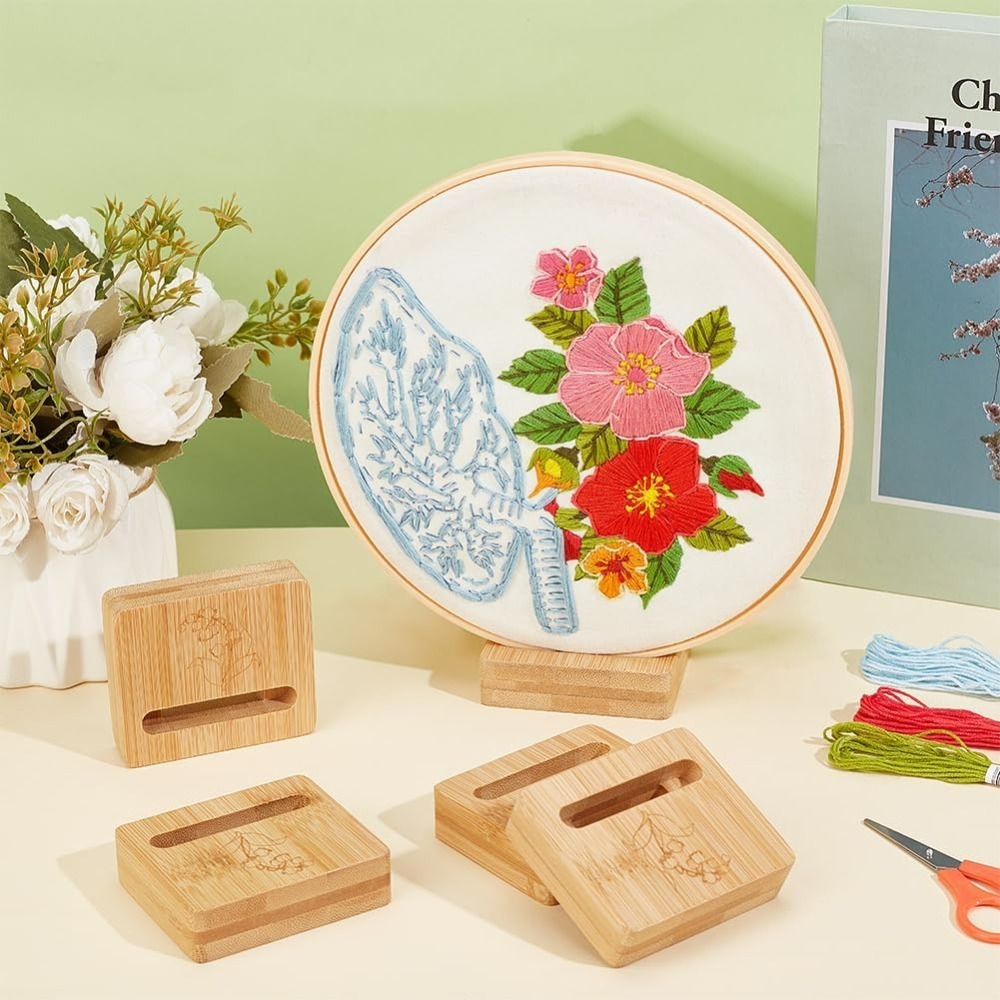 ขาตั้งวงแหวนปักผ้ารูปสี่เหลี่ย - Embroidery Zone บทวิจารณ์และราคา