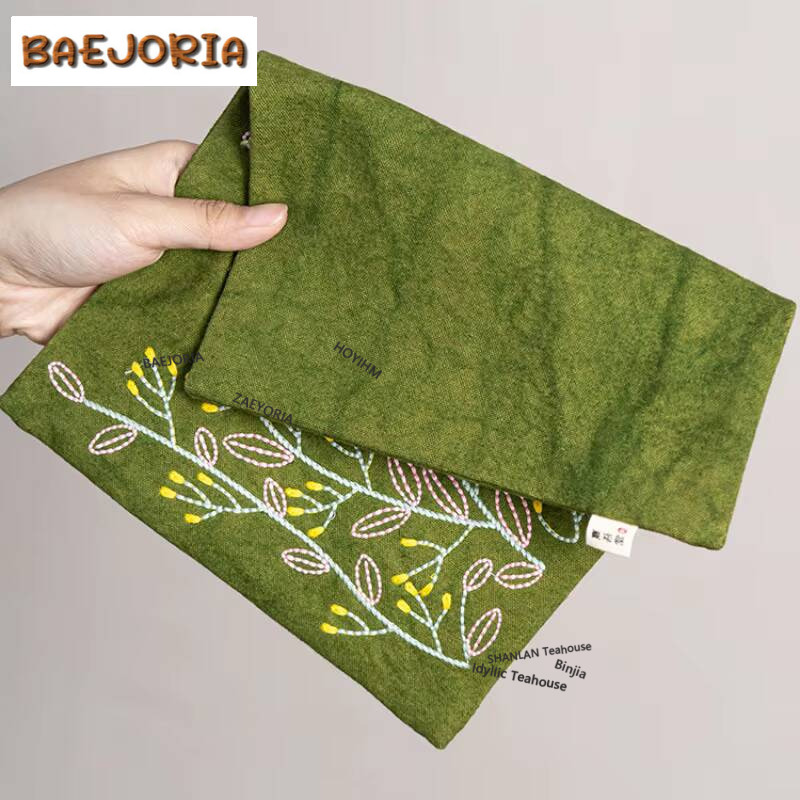 ผ้าเช็ดชาปักลายสไตล์พื้นเมือง  - Embroidery Towel บทวิจารณ์และราคา