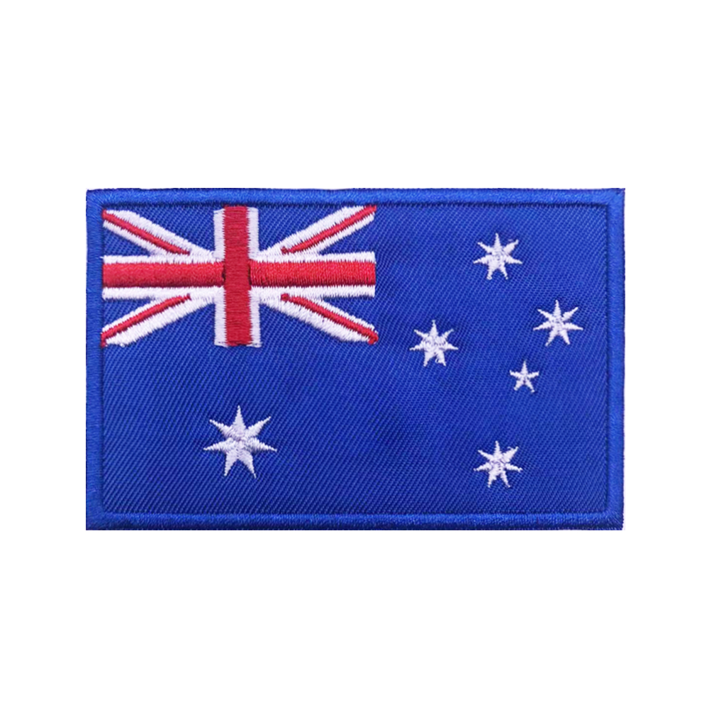 ธงออสเตรเลียออสเตรเลีย Patches - Embroidery In Australia บทวิจารณ์และราคา