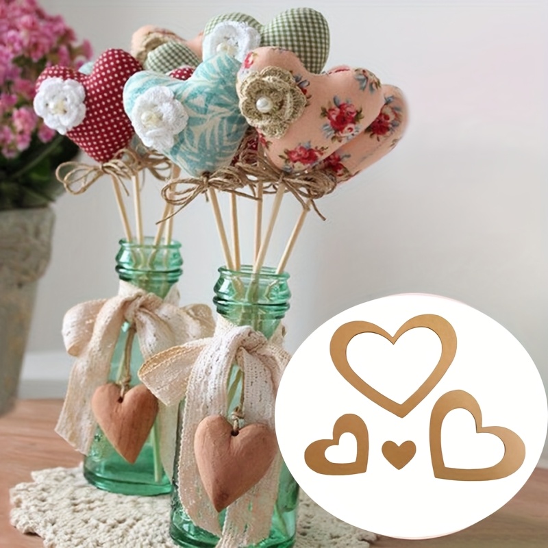 ชุดแม่แบบอะคริลิกรูปหัวใจซ้อนก - Embroidery And Quilting บทวิจารณ์และราคา