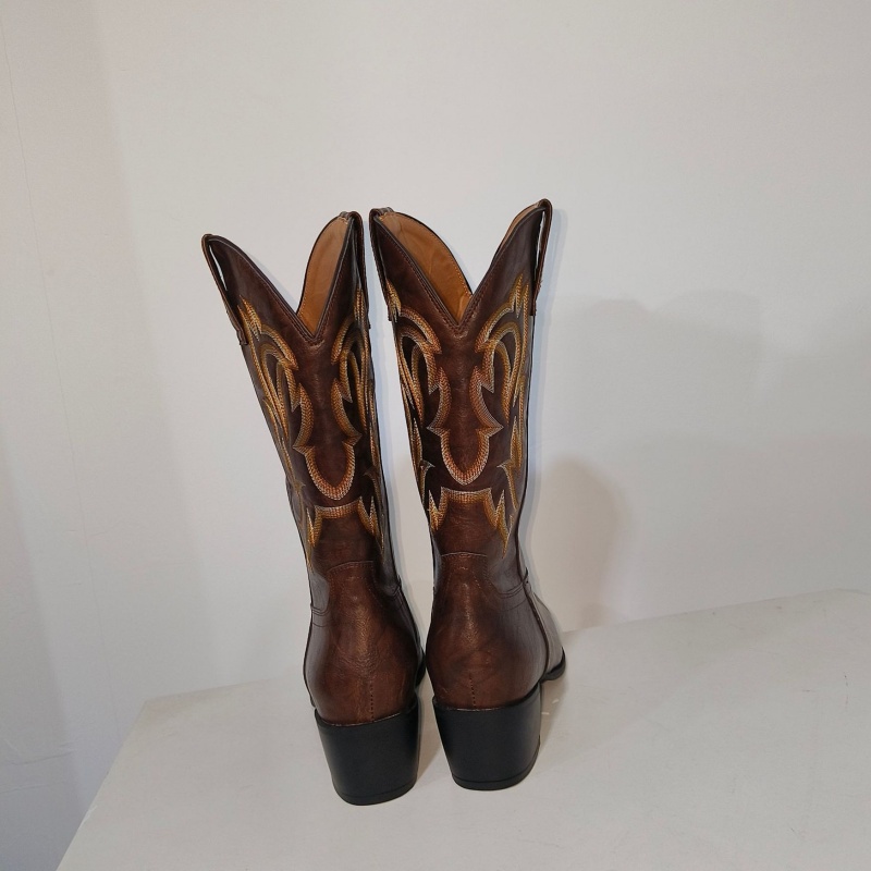 รองเท้าบูทปักลายใหม่สำหรับผู้ห - Embroidery On Leather บทวิจารณ์และราคา