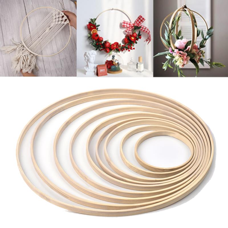 1/5Pcs 8-33ซม.ไม้ DIY Handmade - Embroidery Zone บทวิจารณ์และราคา