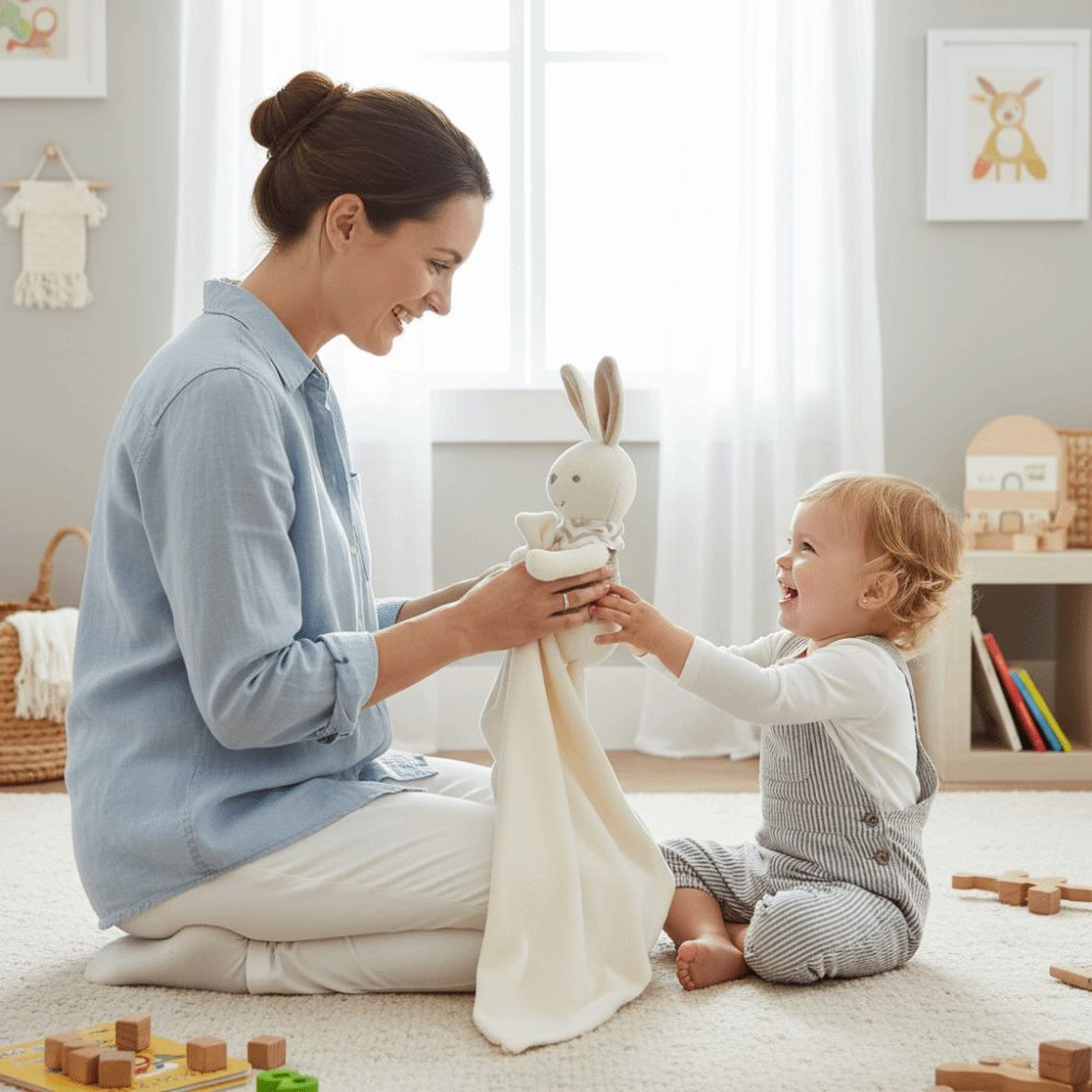 ผ้าห่มเด็กทารกทรงสี่เหลี่ยม ลา - Embroidery Towel บทวิจารณ์และราคา