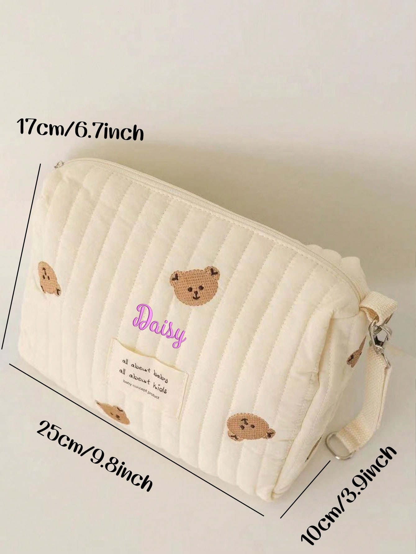 กระเป๋าผ้าอ้อมเด็กปักชื่อตามสั - Embroidery And Quilting บทวิจารณ์และราคา